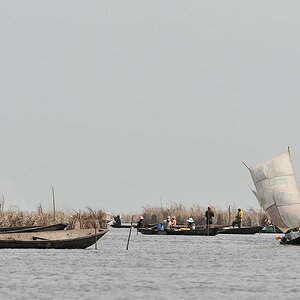 Boote bei Ganvie 7642