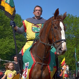 Ritter zu Pferde
Flachsmarkt Krefeld Linn 2013