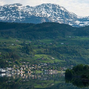 Ulvik im Hardangerfjord am 1.6.2013