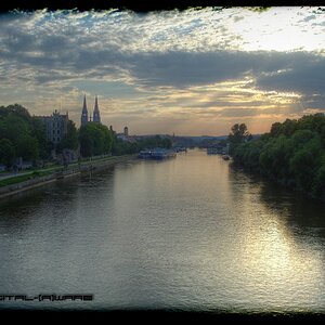 HDR bridge Regensburg