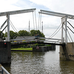Zugbrücke in Enkhuizen