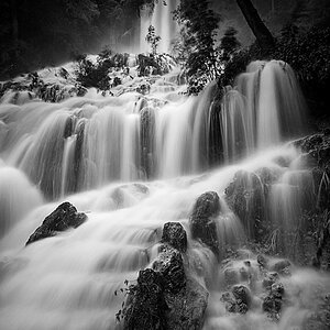 Uracher Wasserfall Hochwasser 001