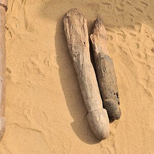 Dildos auf dem Fetischmarkt in Lomé 7660
