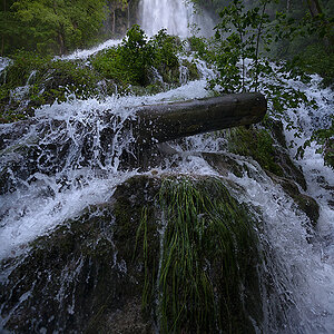 Uracher Wasserfall Hochwasser 004