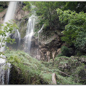 den Wasserfall fotografieren