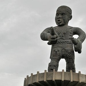 Denkmal zu Ehren des Afrikanischen Sklaven Cuffy, der 1753 einen Aufstand angeführt hat