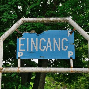 300 4654f: Historischer Parkplatz-Eingang, Ahlbeck