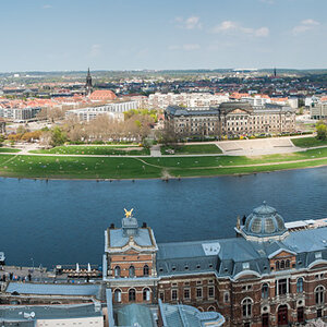 Blick von der Frauenkirche, Dresden