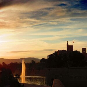 Palma im Sonnenuntergang