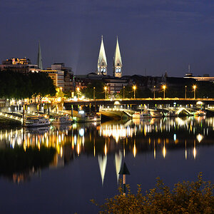 Bremen - ... bei Nacht