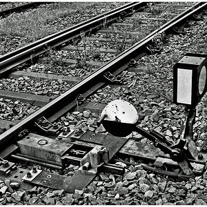 Die Weiche ist gestellt