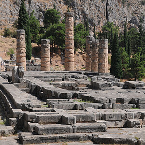 Delphi, Apollon Tempel