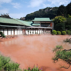 Heiße Quelle in Beppu