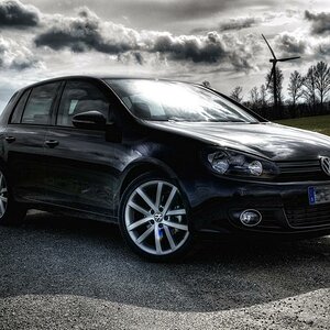 Golf VI, Als  HDR erstelt und per CS 4 nachbearbeitet