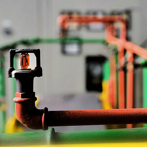 Sprinklerkopf Bergbaumuseum Ibbenbüren 2009