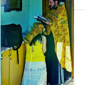ceremony in moldavian Church