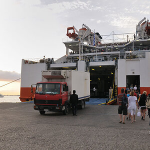 Zakynthos Kyllini Hafen Abfahrt