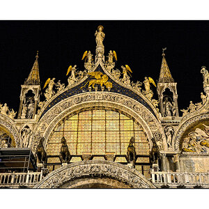 Sunset at St. Mark's Square