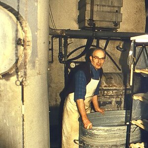 DDR Bilder ca1974 001 f: Pivate Wäscherei meines Onkels, Frankenberg/Sa., ca. 1970