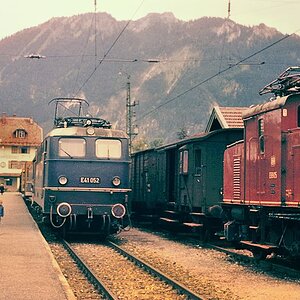 300 4024 f: E41 und E69 in Oberammergau, ca. 1957