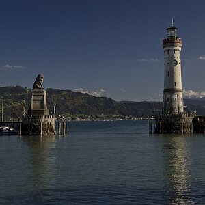Lindau mit Blick Richtung Bregenz