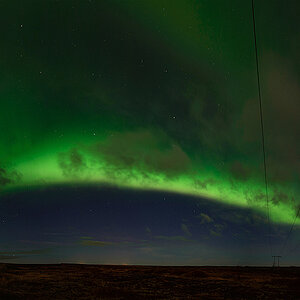 20131014 Hekla Polarlicht Panorama