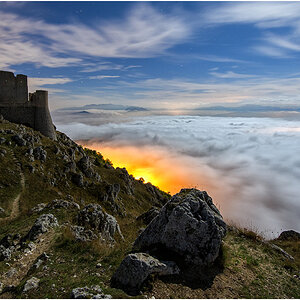 Rocca Calascio | Wolkenmeer