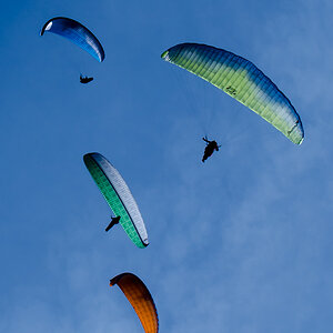 Brauneck Gleitschirmflieger