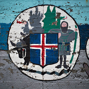 Bemalt Wappen