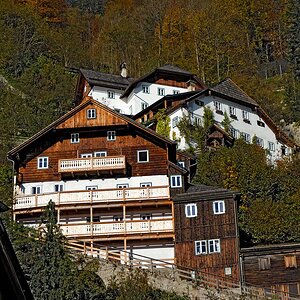 2131021 71K 0623 Häuser Hallstatt 1080