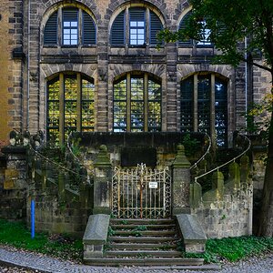 Treppe am Alten Wasserwerk in Dresden