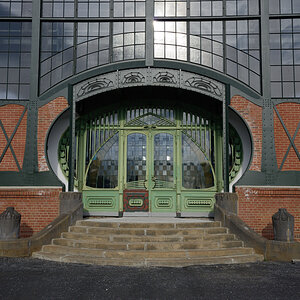 Jugendstil-Portal Maschinenhalle Zeche Zollern, Dortmund