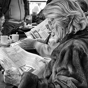Zeitungsleser 06