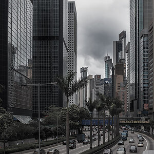 hong kong downtown
