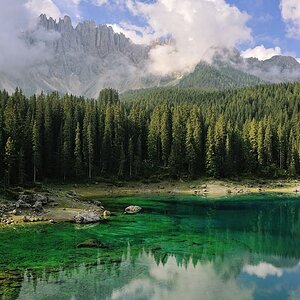 Karersee und Latemargebirge