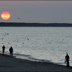 Sonnenuntergang Usedom Nikon V1