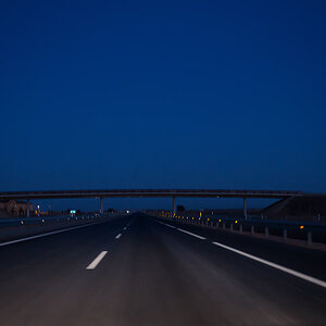 road night