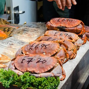 Wozu Preisschilder, Borough Market, London