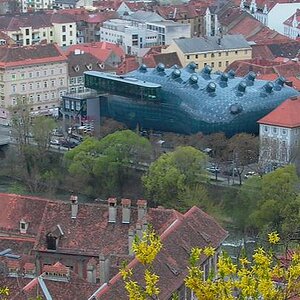 Kunsthaus in der Grazer Altstadt