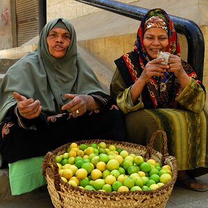 Ägypten,Marktfrauen auf dem Basar in Kairo