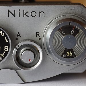 Nikon F Filmtransporthebel