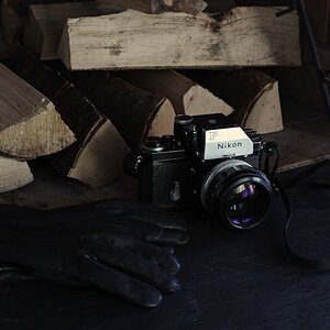 Nikon F in winterlicher wärme