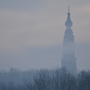 Braunau im Nebel