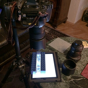 moderner Negativscanner