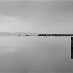 Unbewegte Stille - Hafen Krummin