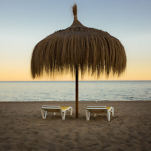 beach sunset