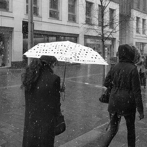 snow in london