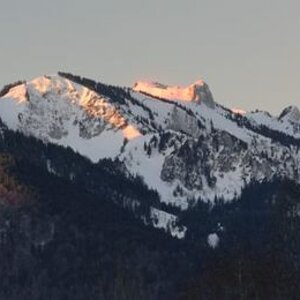 Morgensonne Benediktenwand