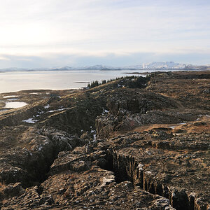 Thingvellir, Blick über den Thingvallavatn