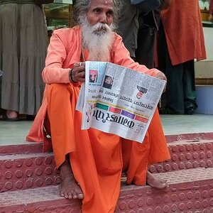 Sadhu in Kathmandu